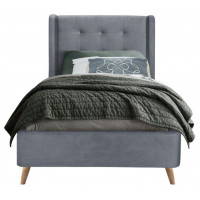 Кровать HALMAR ESTELLA 90*200 серый купить в Минске