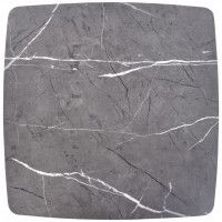 Стол журнальный HALMAR FERRARA серый мрамор/черный купить в Минске