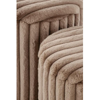 Комплект HALMAR FIDO (2 пуфа) капучино/золотой купить в Минске Комплект HALMAR FIDO (2 пуфа) капучино/золотой купить в Минске