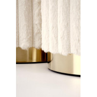 Комплект HALMAR FIDO (2 пуфа) кремовый/золотой купить в Минске Комплект HALMAR FIDO (2 пуфа) кремовый/золотой купить в Минске