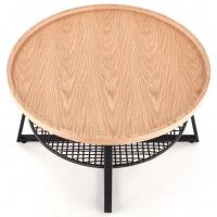 Стол журнальный HALMAR FLORENCE дуб натуральный/черный купить в Минске Стол журнальный HALMAR FLORENCE дуб натуральный/черный купить в Минске