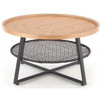 Стол журнальный HALMAR FLORENCE дуб натуральный/черный купить в Минске Стол журнальный HALMAR FLORENCE дуб натуральный/черный купить в Минске