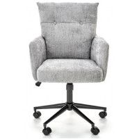 Кресло Halmar Flores (Флорес) светло-серый/черный купить в Минске