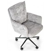 Кресло Halmar Flores (Флорес) светло-серый/черный купить в Минске
