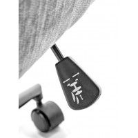 Кресло Halmar Flores (Флорес) светло-серый/черный купить в Минске