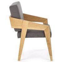 Кресло Halmar FREEDOM дуб натуральный/серый купить в Минске