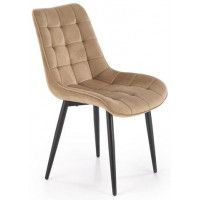 Стул Halmar GANSO (Ганзо) бежевый/черный Стул Halmar GANSO (Ганзо) бежевый/черный