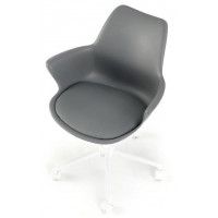 Кресло Halmar GASLY (экокожа) серый купить в Минске