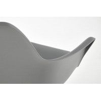 Кресло Halmar GASLY (экокожа) серый купить в Минске