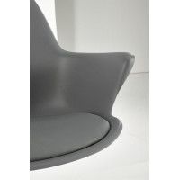 Кресло Halmar GASLY (экокожа) серый купить в Минске