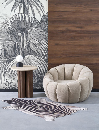 Кресло Halmar GASPAR 2 (Гаспар 2) ткань бежевый купить в Минске