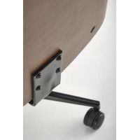 Кресло Halmar GAVIN (Гэвин) ореховый/черный купить в Минске