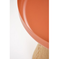 Стол журнальный HALMAR GINA (Джина) 40*40*42 корица/натуральный купить в Минске Стол журнальный HALMAR GINA (Джина) 40*40*42 корица/натуральный купить в Минске