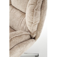 Кресло Halmar GUIDO (Гуидо) ткань бежевый/хром купить в Минске Кресло Halmar GUIDO (Гуидо) ткань бежевый/хром купить в Минске