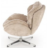 Кресло Halmar GUIDO (Гуидо) ткань бежевый/хром купить в Минске Кресло Halmar GUIDO (Гуидо) ткань бежевый/хром купить в Минске