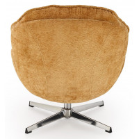 Кресло Halmar GUIDO (Гуидо) ткань горчичный/хром купить в Минске Кресло Halmar GUIDO (Гуидо) ткань горчичный/хром купить в Минске