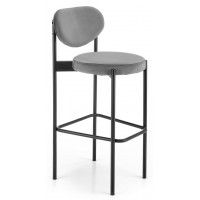 Стул барный HALMAR H-108 серый/черный купить в Минске Стул барный HALMAR H-108 серый/черный купить в Минске