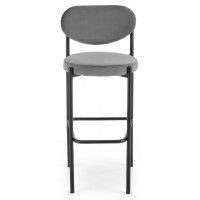 Стул барный HALMAR H-108 серый/черный купить в Минске Стул барный HALMAR H-108 серый/черный купить в Минске