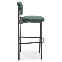 Стул барный HALMAR H-108 темно-зеленый/черный купить в Минске Стул барный HALMAR H-108 темно-зеленый/черный купить в Минске