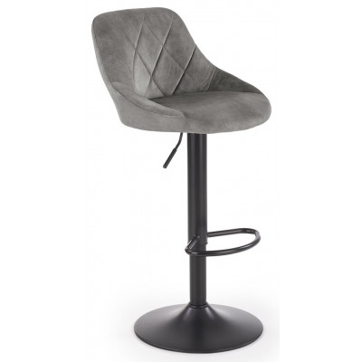 Стул барный HALMAR H101 серый/черный купить в Минске