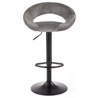 Стул барный HALMAR H102 серый/черный купить в Минске Стул барный HALMAR H102 серый/черный купить в Минске