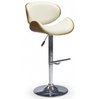 Стул барный HALMAR H44 орех/крем