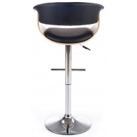 Стул барный HALMAR H45 дуб/черный купить в Минске Стул барный HALMAR H45 дуб/черный купить в Минске