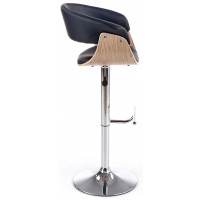 Стул барный HALMAR H45 дуб/черный купить в Минске Стул барный HALMAR H45 дуб/черный купить в Минске