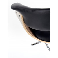 Стул барный HALMAR H45 дуб/черный купить в Минске Стул барный HALMAR H45 дуб/черный купить в Минске