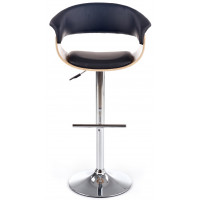 Стул барный HALMAR H45 дуб/черный купить в Минске Стул барный HALMAR H45 дуб/черный купить в Минске