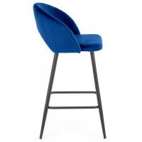 Стул барный HALMAR H-96 темно-синий/черный купить в Минске Стул барный HALMAR H-96 темно-синий/черный купить в Минске