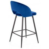 Стул барный HALMAR H-96 темно-синий/черный купить в Минске Стул барный HALMAR H-96 темно-синий/черный купить в Минске