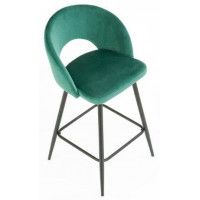 Стул барный HALMAR H-96 темно-зеленый/черный купить в Минске Стул барный HALMAR H-96 темно-зеленый/черный купить в Минске