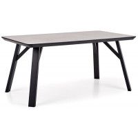 Стол обеденный Halmar Halifax (Халифакс) 160*90 серый/черный купить в Минске Стол обеденный Halmar Halifax (Халифакс) 160*90 серый/черный купить в Минске