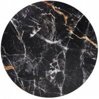 Стол журнальный HALMAR HARISSA B черный/черный мрамор купить в Минске Стол журнальный HALMAR HARISSA B черный/черный мрамор купить в Минске