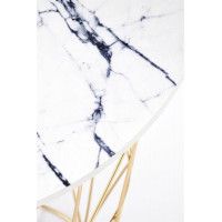 Стол журнальный HALMAR HARISSA G золотой/белый мрамор купить в Минске Стол журнальный HALMAR HARISSA G золотой/белый мрамор купить в Минске