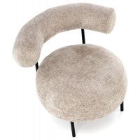 Кресло HALMAR HAZARD бежевый/черный купить в Минске