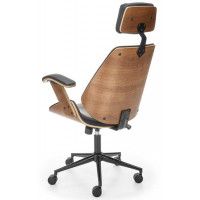 Кресло HALMAR IGNAZIO (Игнацио) орех/черный купить в Минске