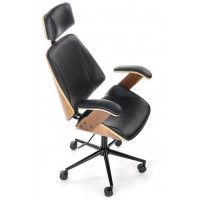 Кресло HALMAR IGNAZIO (Игнацио) орех/черный купить в Минске