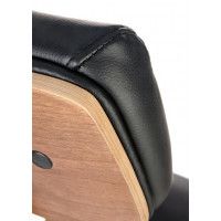 Кресло HALMAR IGNAZIO (Игнацио) орех/черный купить в Минске