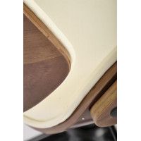 Кресло HALMAR IGNAZIO (Игнацио) ореховый/кремовый купить в Минске Кресло HALMAR IGNAZIO (Игнацио) ореховый/кремовый купить в Минске