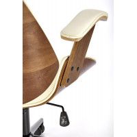 Кресло HALMAR IGNAZIO (Игнацио) ореховый/кремовый купить в Минске Кресло HALMAR IGNAZIO (Игнацио) ореховый/кремовый купить в Минске