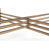 Стол журнальный HALMAR ISMENA (Исмена) черный/золотой купить в Минске