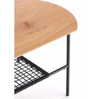 Стол журнальный HALMAR JACKSONA дуб золотой/черный купить в Минске