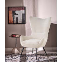 Кресло Halmar Jukon (Юкон) кремовый/черный купить в Минске