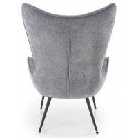 Кресло Halmar Jukon (Юкон) серый/черный купить в Минске