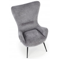 Кресло Halmar Jukon (Юкон) серый/черный купить в Минске