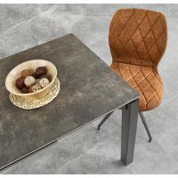 Стул HALMAR K237 коричневый/черный купить в Минске