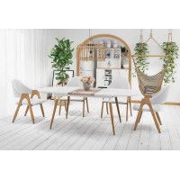 Стул Halmar K247 белый/дуб медовый купить в Минске Стул Halmar K247 белый/дуб медовый купить в Минске