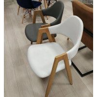 Стул Halmar K247 белый/дуб медовый купить в Минске Стул Halmar K247 белый/дуб медовый купить в Минске